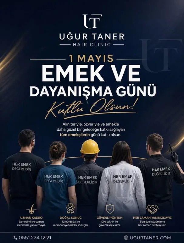 Uğur Taner Hair Clinic Instagram paylaşımı